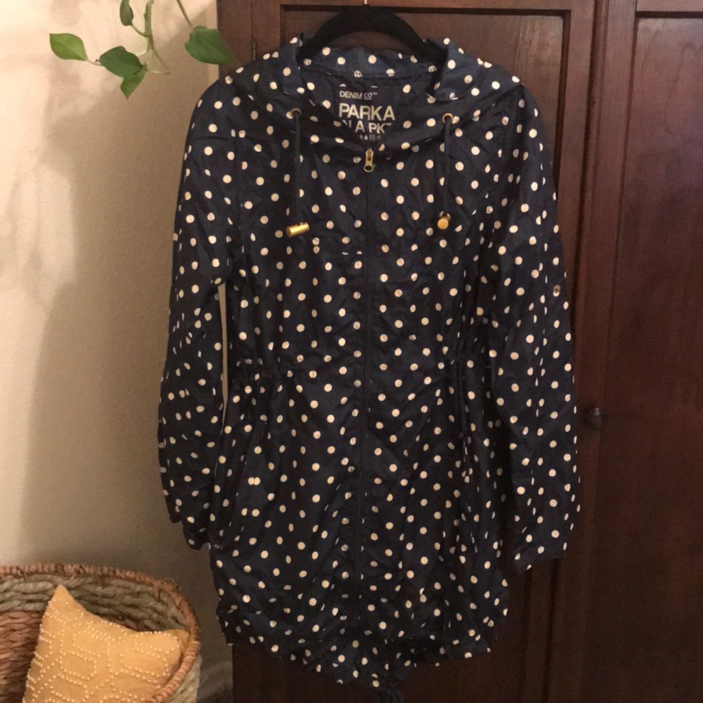 Polka Dot Parka in a Bag Size XS